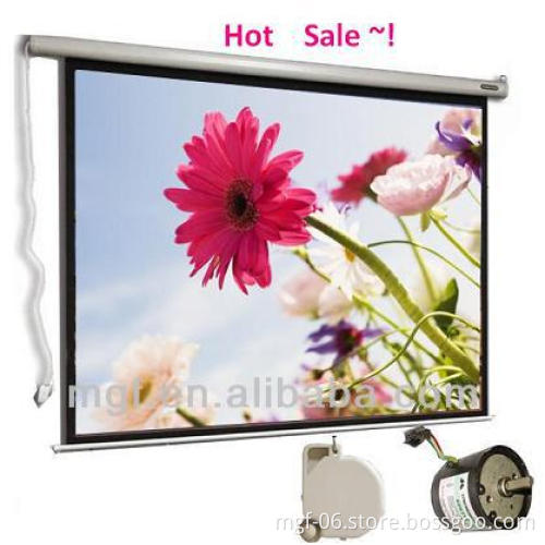 120" 4:3 Tubular Electric Projection Screen